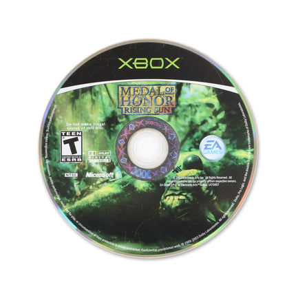 Medal of Honor Rising Sun for Microsoft Xbox - Disc front with label - Game only.