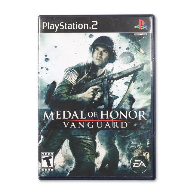 Medal of Honor Vanguard for Sony PlayStation 2 - Case front cover - Complete in box or case and game.