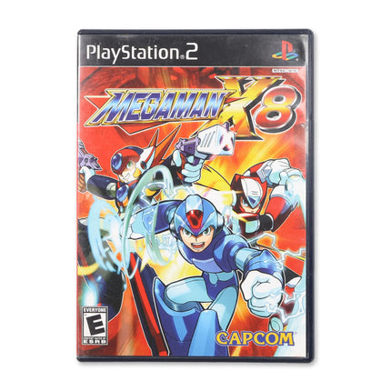 Mega Man X8 for Sony PlayStation 2 - Case front cover - Complete in box or case and game.