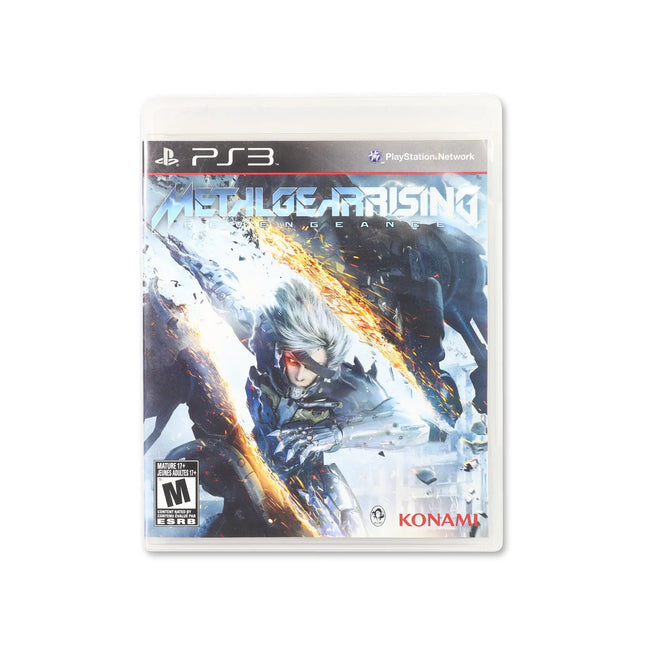 Metal Gear Rising: Revengeance for PlayStation 3 - Box front - Complete in box or box and game.
