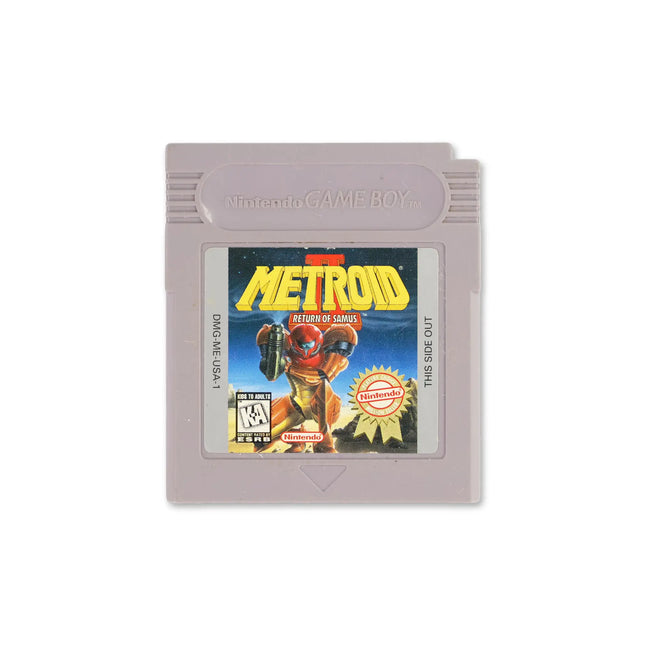 Metroid 2 Return of Samus-GB-Cartridge-Front