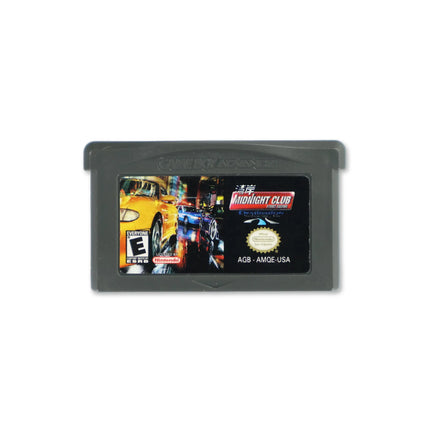 Midnight Club Street Racing for Nintendo Game Boy Advance - Cartridge front with label - Game only.