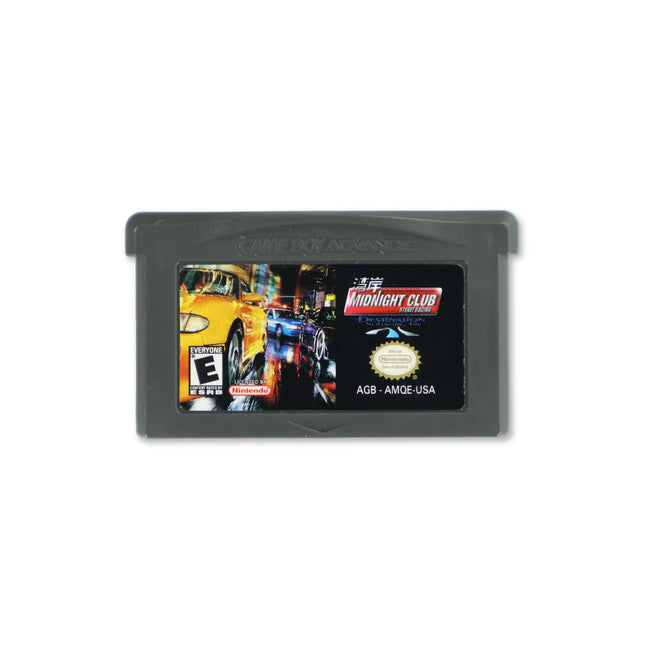 Midnight Club Street Racing for Nintendo Game Boy Advance - Cartridge front with label - Game only.