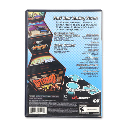 Midway Arcade Treasures 3 for Sony PlayStation 2 - Case back cover - Product gallery.