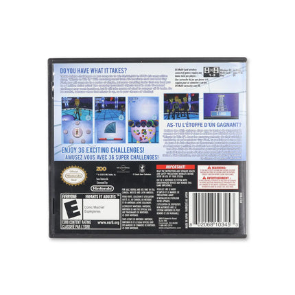 Minute to Win It for Nintendo DS - Box back - Product gallery.