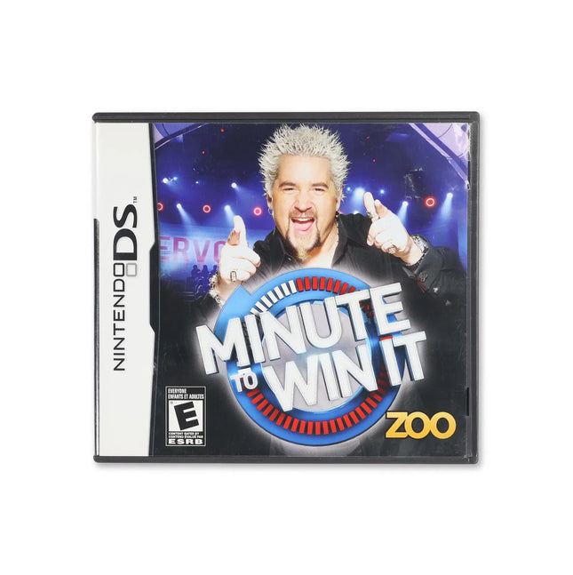 Minute to Win It for Nintendo DS - Box front - Complete in box or box and game.