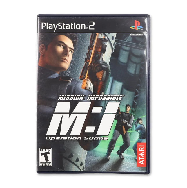 Mission Impossible Operation Surma for Sony PlayStation 2 - Case front cover - Complete in box or case and game.