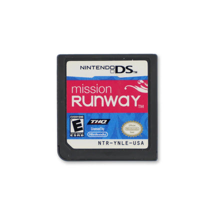 Mission Runway for Nintendo DS - Cartridge front with label - Game only.