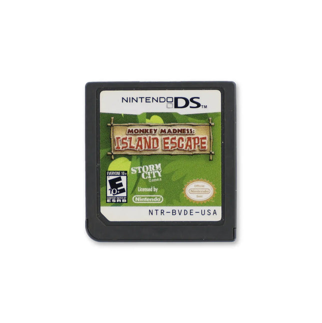 Monkey Madness: Island Escape for Nintendo DS - Cartridge front with label - Game only.