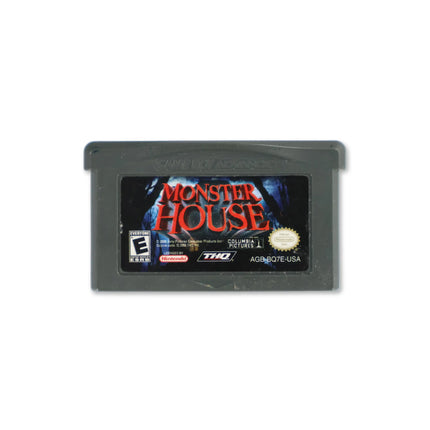 Monster House for Nintendo Game Boy Advance - Cartridge front with label - Game only.
