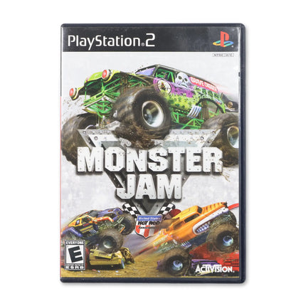 Monster Jam for Sony PlayStation 2 - Case front cover - Complete in box or case and game.