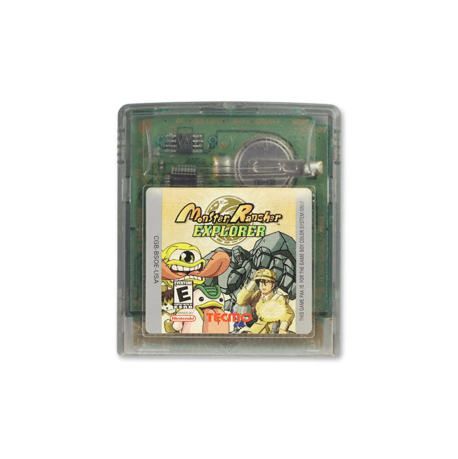 Monster Rancher Explorer-GBC-Cartridge-Front