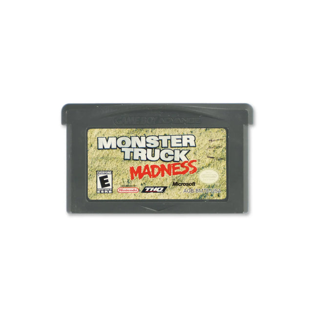Monster Truck Madness for Nintendo Game Boy Advance - Cartridge front with label - Game only.