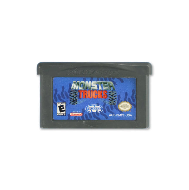 Monster Trucks for Nintendo Game Boy Advance - Cartridge front with label - Game only.