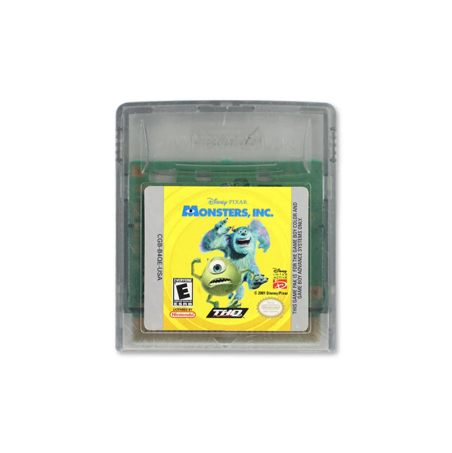 Monsters Inc-GBC-Cartridge-Front