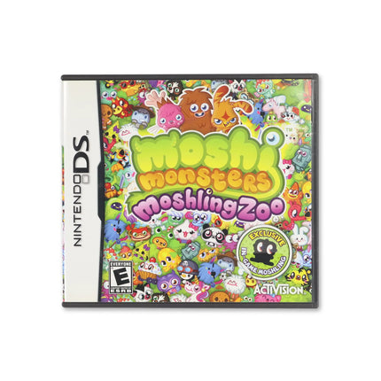 Moshi Monsters: Moshling Zoo for Nintendo DS - Box front - Complete in box or box and game.