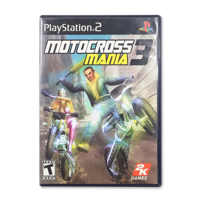 Motocross Mania 3 for Sony PlayStation 2 - Case front cover - Complete in box or case and game.