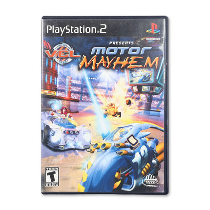Motor Mayhem for Sony PlayStation 2 - Case front cover - Complete in box or case and game.