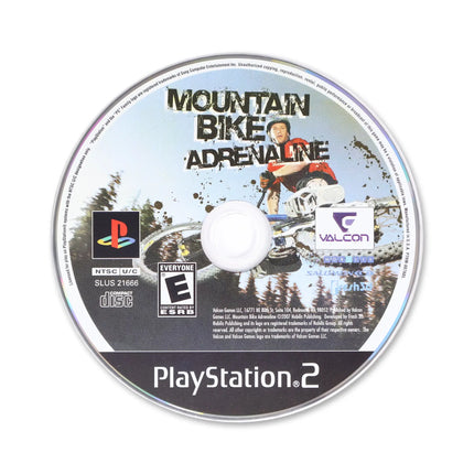 Mountain Bike Adrenaline for Sony PlayStation 2 - Disc front with label - Game only.