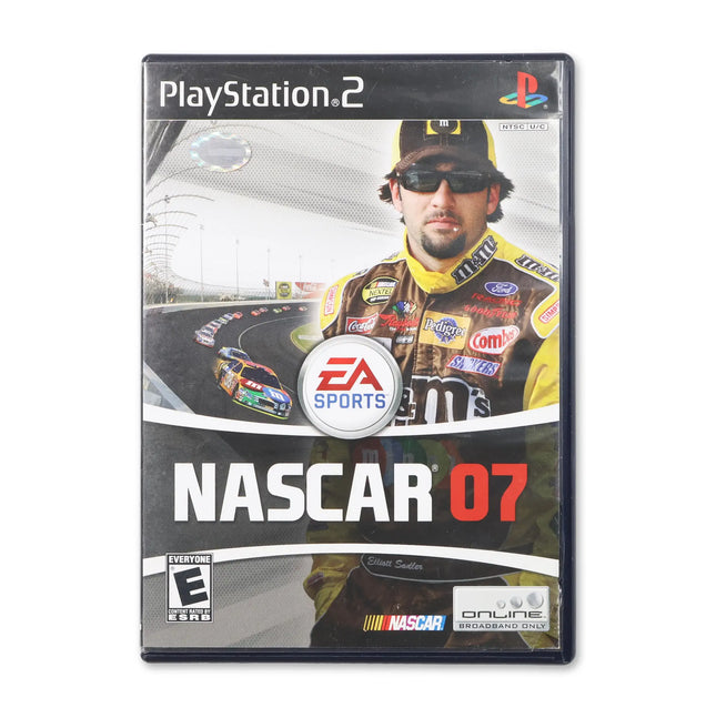 NASCAR 07 for Sony PlayStation 2 - Case front cover - Complete in box or case and game.