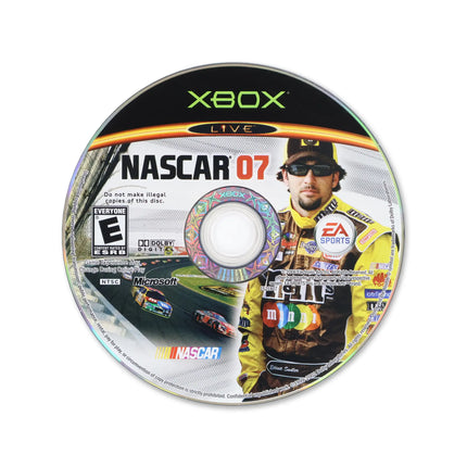 NASCAR 07 for Microsoft Xbox - Disc front with label - Game only.