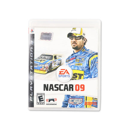 NASCAR 09 for PlayStation 3 - Box front - Complete in box or box and game.