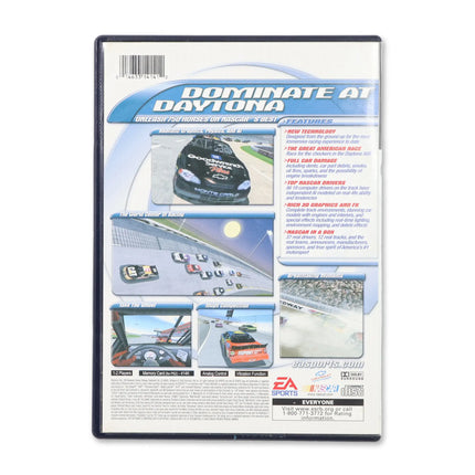 NASCAR 2001 for Sony PlayStation 2 - Case back cover - Product gallery.