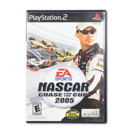 NASCAR Chase for the Cup 2005 for Sony PlayStation 2 - Case front cover - Complete in box or case and game.