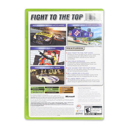 NASCAR Chase for the Cup 2005 for Microsoft Xbox - Case back cover - Product gallery.