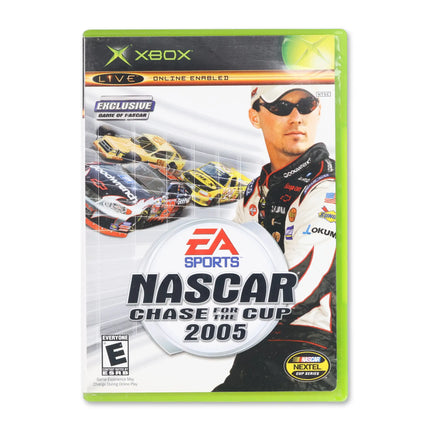 NASCAR Chase for the Cup 2005 for Microsoft Xbox - Case front cover - Complete in box or case and game.