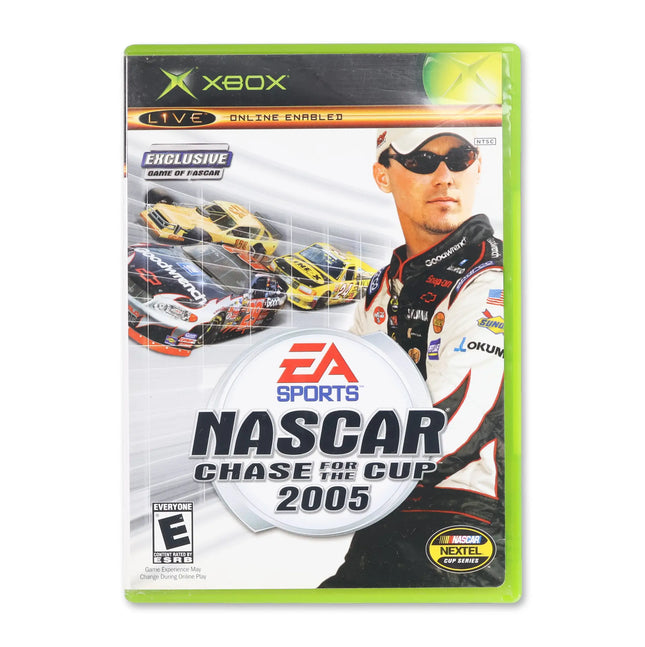 NASCAR Chase for the Cup 2005 for Microsoft Xbox - Case front cover - Complete in box or case and game.