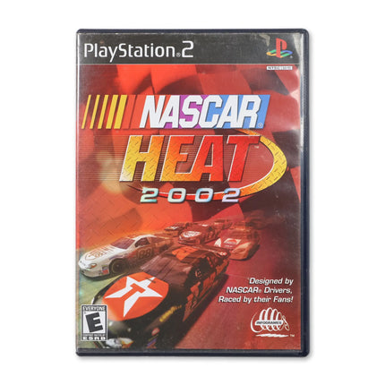 NASCAR Heat 2002 for Sony PlayStation 2 - Case front cover - Complete in box or case and game.
