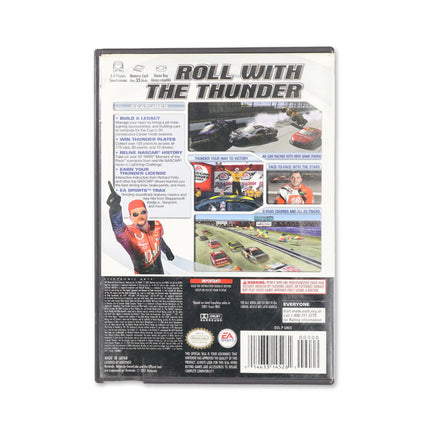 NASCAR Thunder 2003 for Nintendo GameCube - Case back cover - Product gallery.