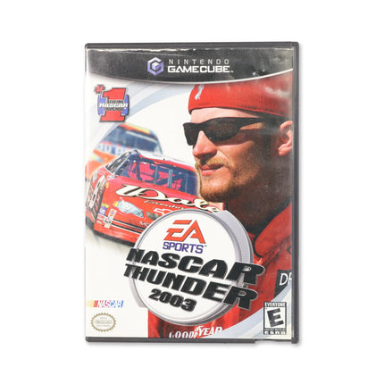 NASCAR Thunder 2003 for Nintendo GameCube - Case front cover - Complete in box or case and game.