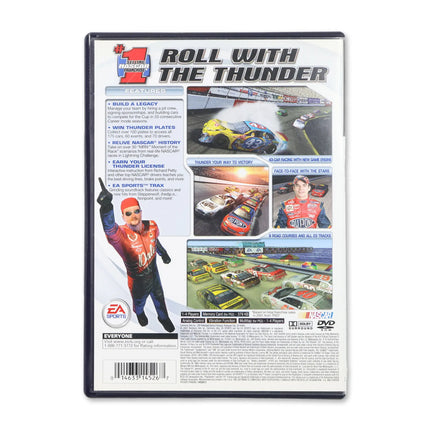 NASCAR Thunder 2003 for Sony PlayStation 2 - Case back cover - Product gallery.