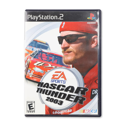NASCAR Thunder 2003 for Sony PlayStation 2 - Case front cover - Complete in box or case and game.