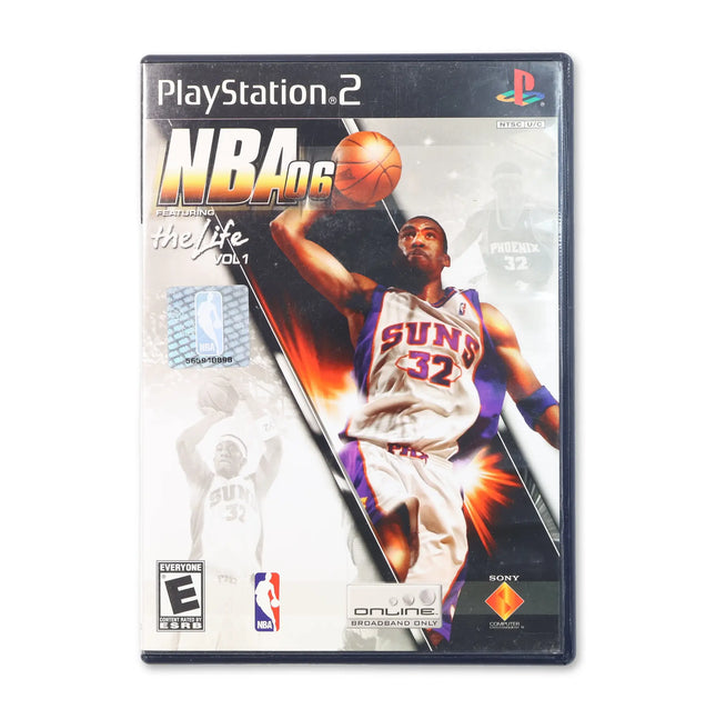 NBA 06 for Sony PlayStation 2 - Case front cover - Complete in box or case and game.