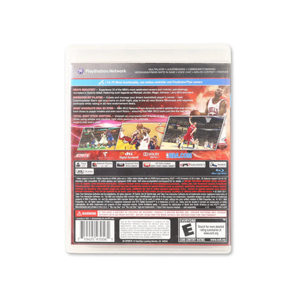 NBA 2K12 for PlayStation 3 - Box back - Product gallery.