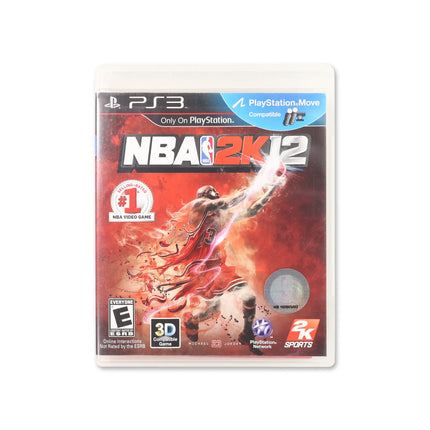 NBA 2K12 for PlayStation 3 - Box front - Complete in box or box and game.