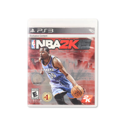 NBA 2K15 for PlayStation 3 - Box front - Complete in box or box and game.