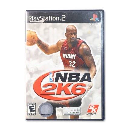 NBA 2K6 for Sony PlayStation 2 - Case front cover - Complete in box or case and game.