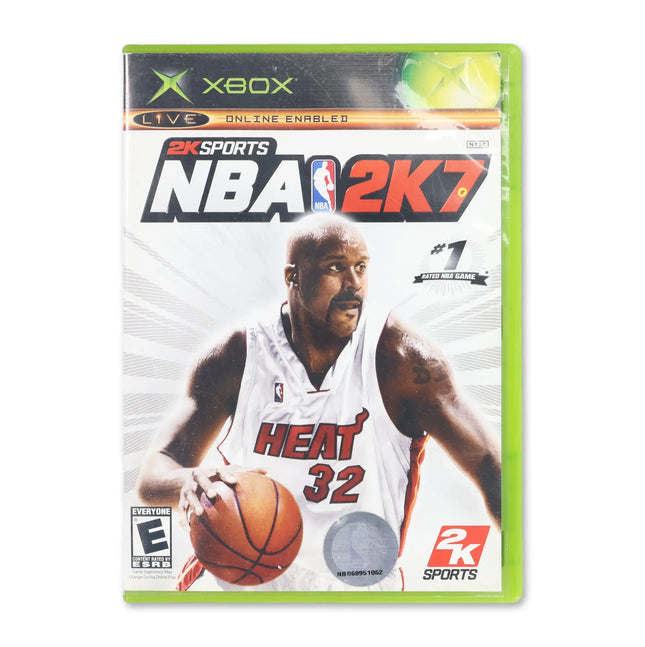 NBA 2K7 for Microsoft Xbox - Case front cover - Complete in box or case and game.