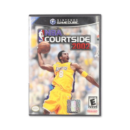 NBA Courtside 2002 for Nintendo GameCube - Case front cover - Complete in box or case and game.