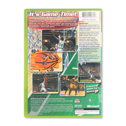 NBA Inside Drive 2003 for Microsoft Xbox - Case back cover - Product gallery.