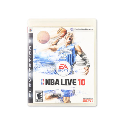 NBA Live 10 for PlayStation 3 - Box front - Complete in box or box and game.