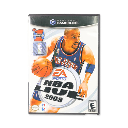 NBA Live 2003 for Nintendo GameCube - Case front cover - Complete in box or case and game.