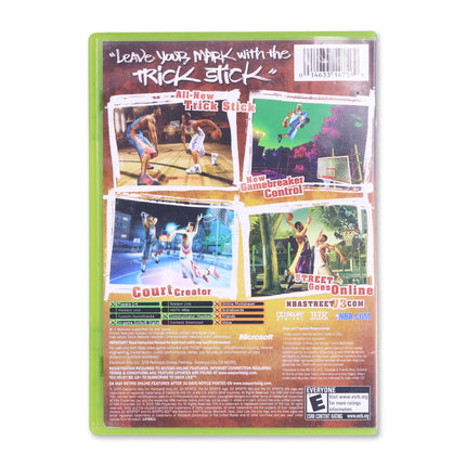 NBA Street Vol 3 for Microsoft Xbox - Case back cover - Product gallery.