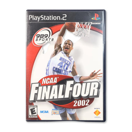 NCAA Final Four 2002 for Sony PlayStation 2 - Case front cover - Complete in box or case and game.