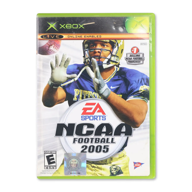 NCAA Football 2005 for Microsoft Xbox - Case front cover - Complete in box or case and game.
