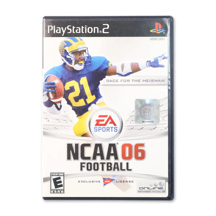 NCAA Football 2006 for Sony PlayStation 2 - Case front cover - Complete in box or case and game.